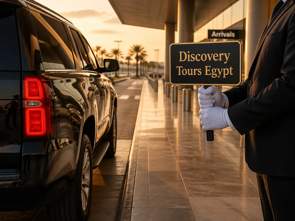 Own-fleet airport transfer vehicle, Egypt
